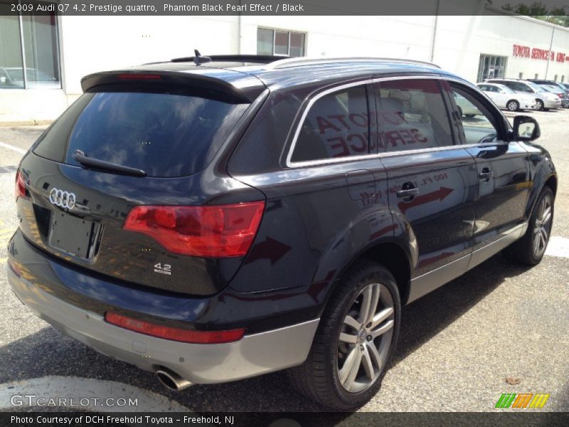Phantom Black Pearl Effect / Black 2009 Audi Q7 4.2 Prestige quattro