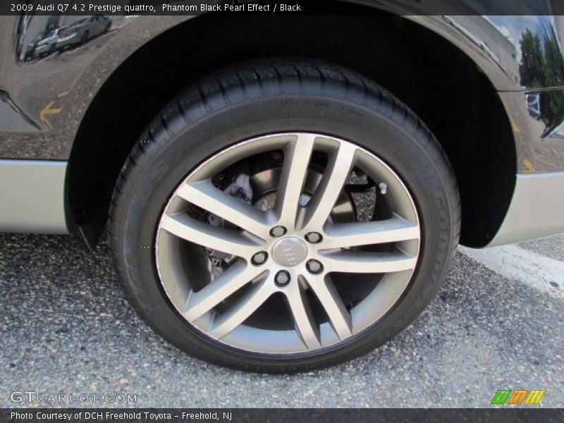 Phantom Black Pearl Effect / Black 2009 Audi Q7 4.2 Prestige quattro