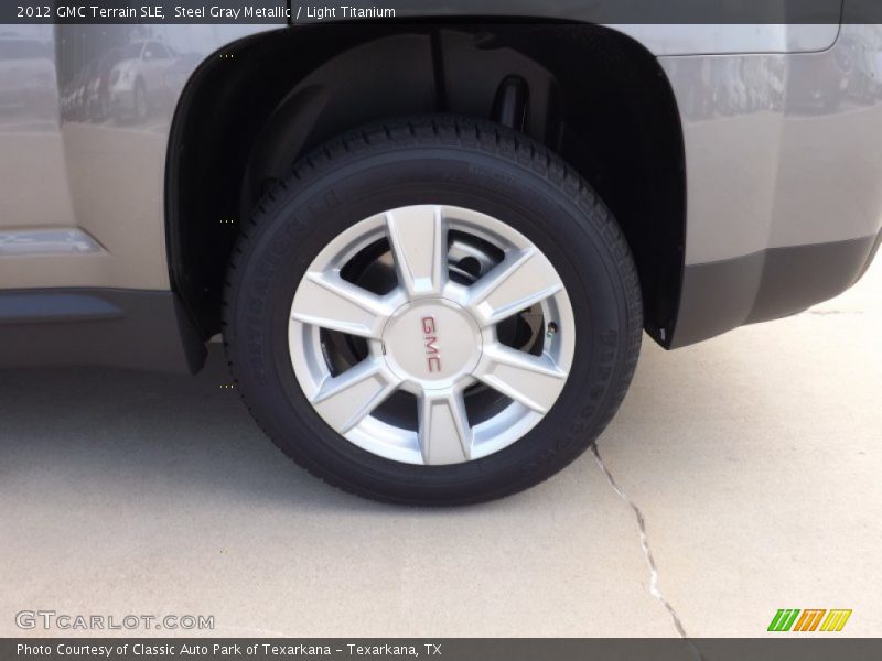 Steel Gray Metallic / Light Titanium 2012 GMC Terrain SLE