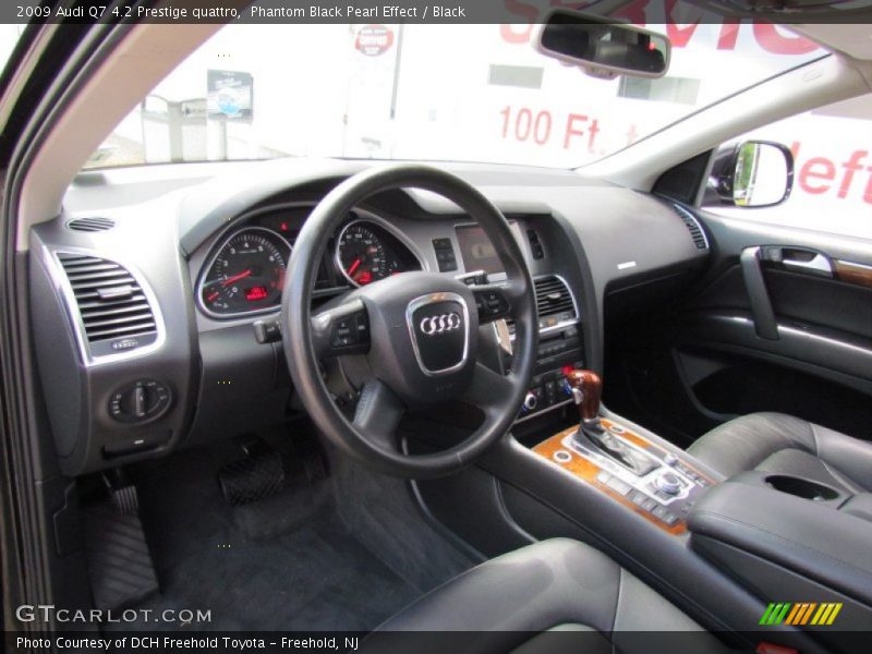 Phantom Black Pearl Effect / Black 2009 Audi Q7 4.2 Prestige quattro