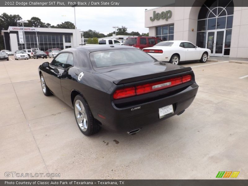 Pitch Black / Dark Slate Gray 2012 Dodge Challenger SXT Plus