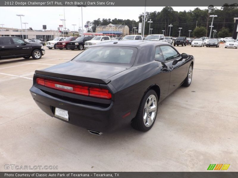 Pitch Black / Dark Slate Gray 2012 Dodge Challenger SXT Plus