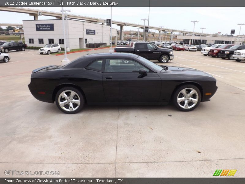 Pitch Black / Dark Slate Gray 2012 Dodge Challenger SXT Plus