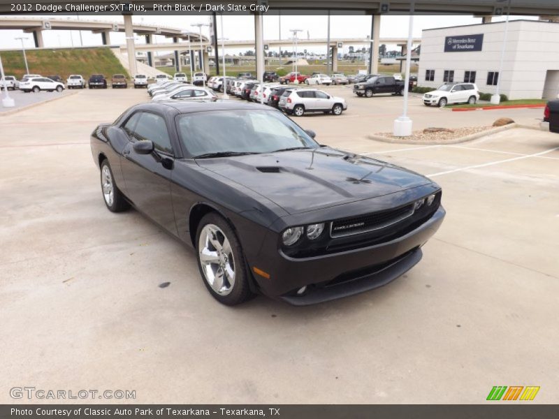 Pitch Black / Dark Slate Gray 2012 Dodge Challenger SXT Plus