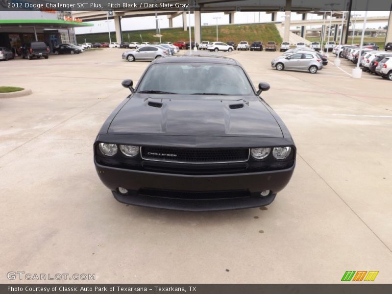 Pitch Black / Dark Slate Gray 2012 Dodge Challenger SXT Plus
