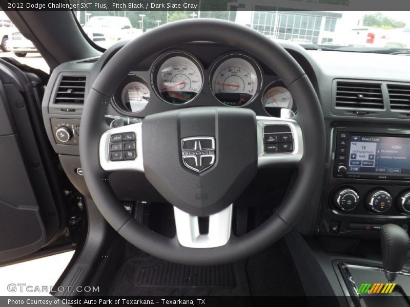 Pitch Black / Dark Slate Gray 2012 Dodge Challenger SXT Plus