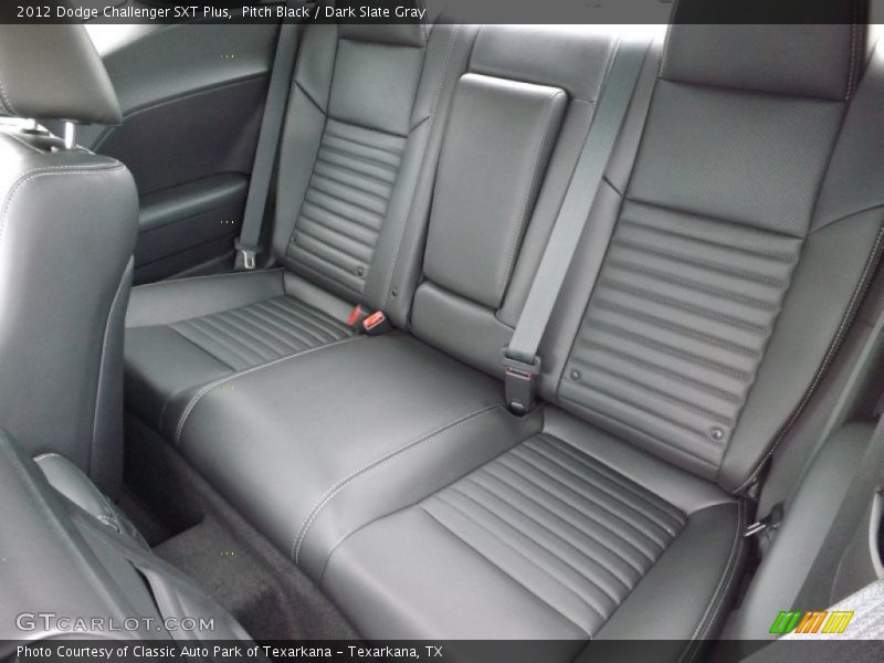 Pitch Black / Dark Slate Gray 2012 Dodge Challenger SXT Plus