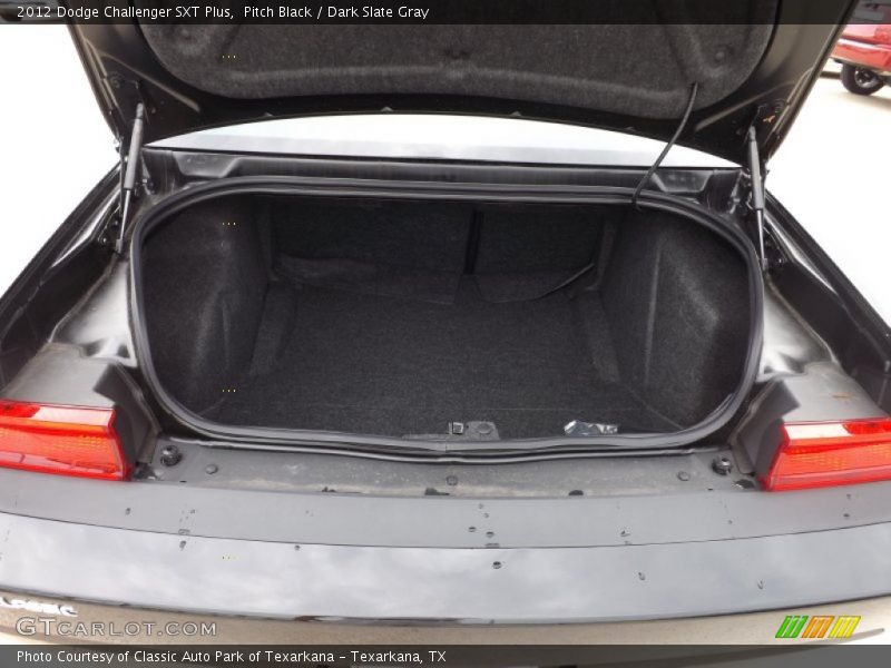 Pitch Black / Dark Slate Gray 2012 Dodge Challenger SXT Plus