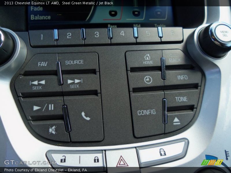 Controls of 2013 Equinox LT AWD