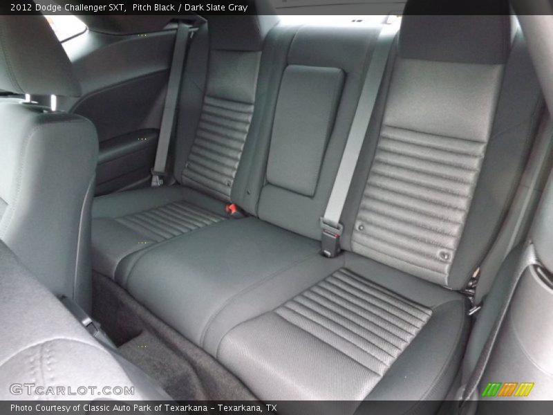 Pitch Black / Dark Slate Gray 2012 Dodge Challenger SXT
