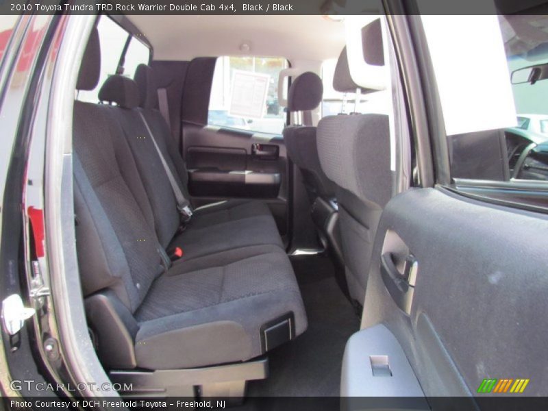 Rear Seat of 2010 Tundra TRD Rock Warrior Double Cab 4x4