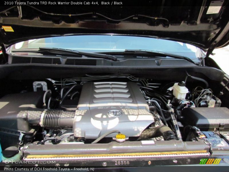  2010 Tundra TRD Rock Warrior Double Cab 4x4 Engine - 5.7 Liter i-Force DOHC 32-Valve Dual VVT-i V8