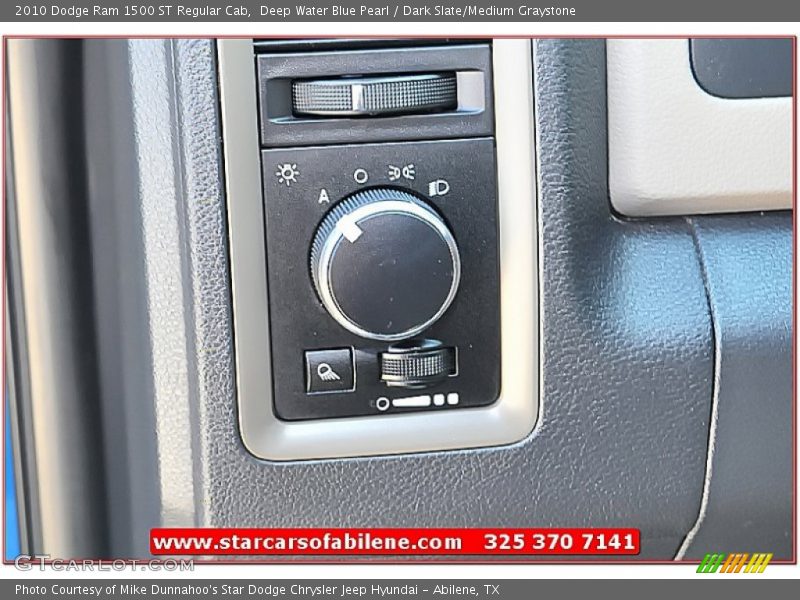 Deep Water Blue Pearl / Dark Slate/Medium Graystone 2010 Dodge Ram 1500 ST Regular Cab