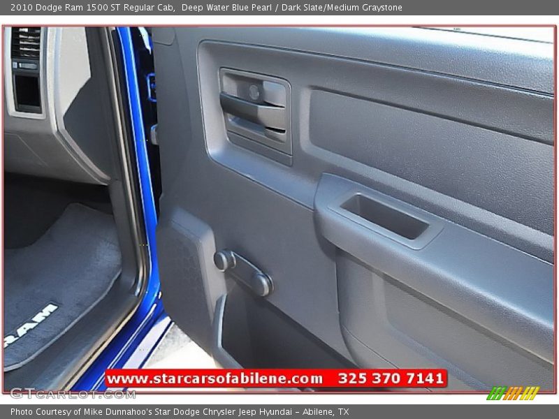 Deep Water Blue Pearl / Dark Slate/Medium Graystone 2010 Dodge Ram 1500 ST Regular Cab