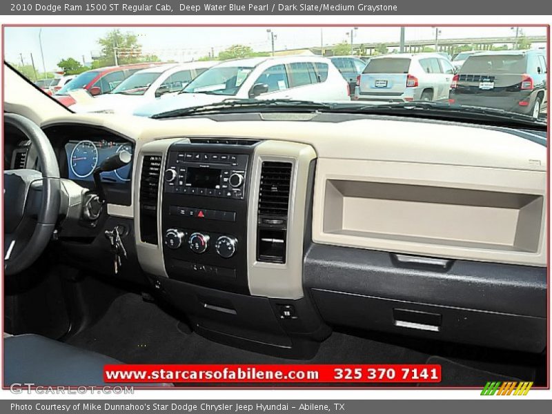 Deep Water Blue Pearl / Dark Slate/Medium Graystone 2010 Dodge Ram 1500 ST Regular Cab