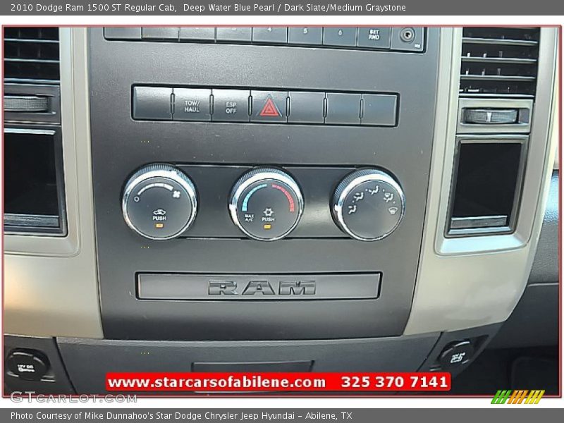 Deep Water Blue Pearl / Dark Slate/Medium Graystone 2010 Dodge Ram 1500 ST Regular Cab