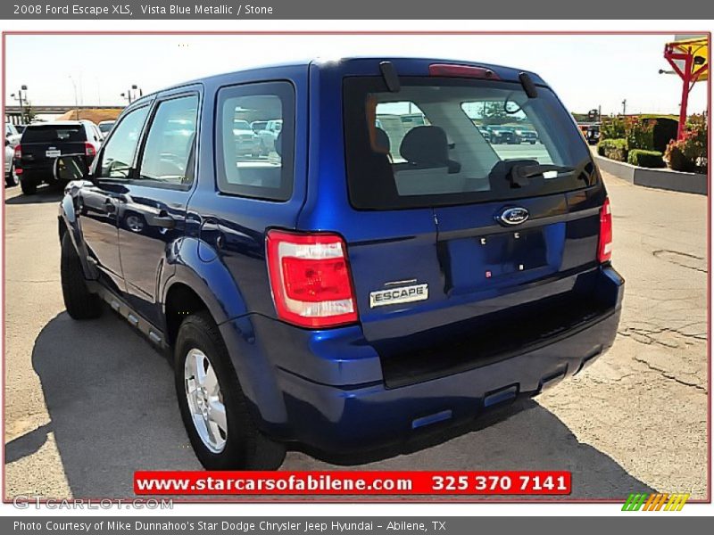Vista Blue Metallic / Stone 2008 Ford Escape XLS