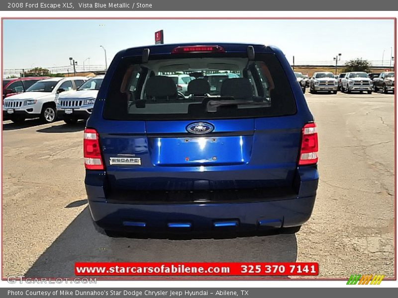 Vista Blue Metallic / Stone 2008 Ford Escape XLS