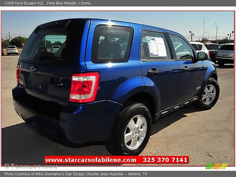 Vista Blue Metallic / Stone 2008 Ford Escape XLS