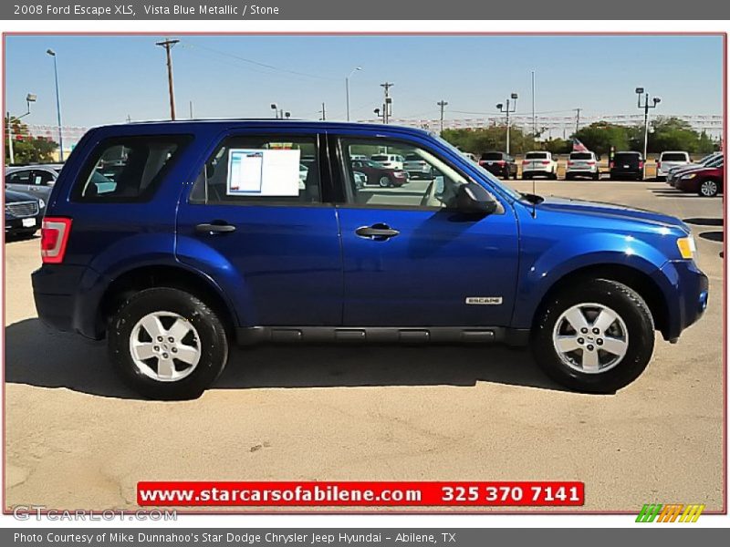 Vista Blue Metallic / Stone 2008 Ford Escape XLS