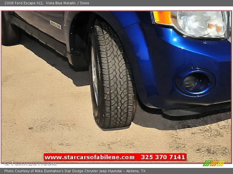 Vista Blue Metallic / Stone 2008 Ford Escape XLS