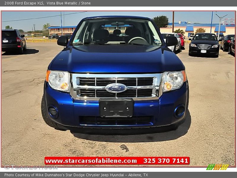 Vista Blue Metallic / Stone 2008 Ford Escape XLS