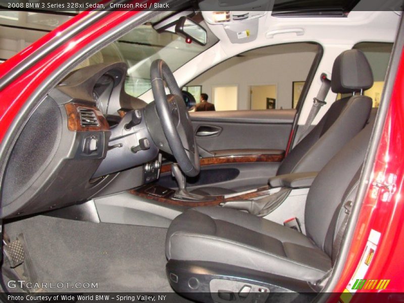Crimson Red / Black 2008 BMW 3 Series 328xi Sedan