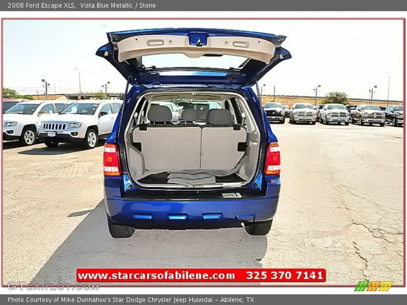 Vista Blue Metallic / Stone 2008 Ford Escape XLS