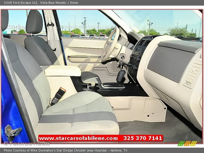 Vista Blue Metallic / Stone 2008 Ford Escape XLS