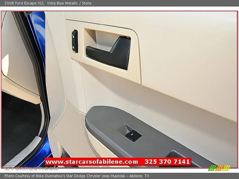 Vista Blue Metallic / Stone 2008 Ford Escape XLS