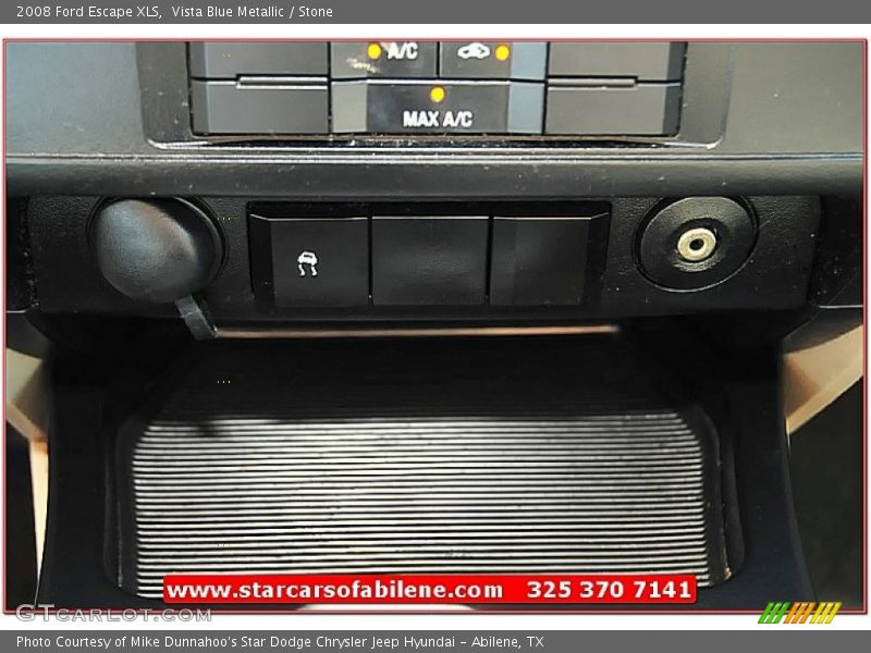 Vista Blue Metallic / Stone 2008 Ford Escape XLS