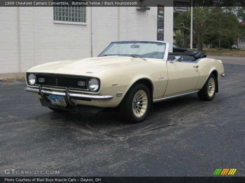 Front 3/4 View of 1968 Camaro Convertible