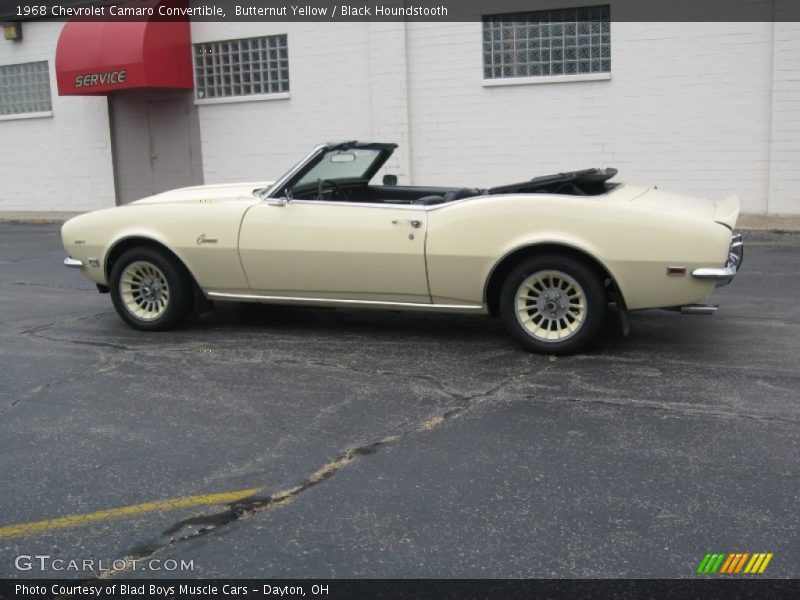  1968 Camaro Convertible Butternut Yellow