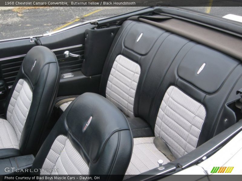 Rear Seat of 1968 Camaro Convertible