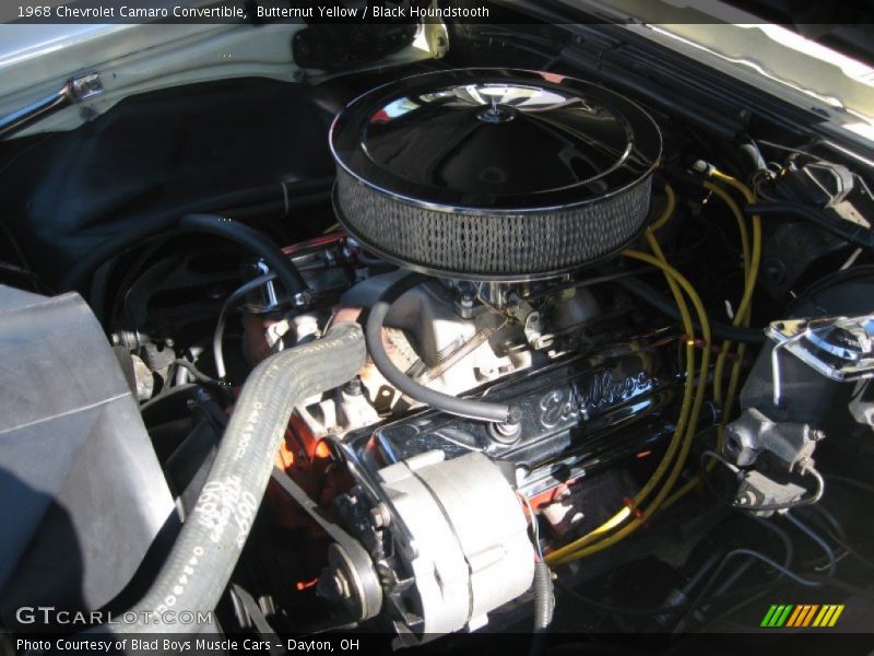  1968 Camaro Convertible Engine - 327 cid Turbo-Fire OHV 16-Valve V8