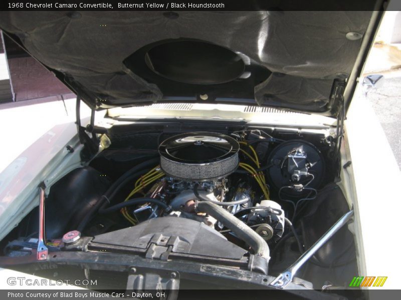  1968 Camaro Convertible Engine - 327 cid Turbo-Fire OHV 16-Valve V8