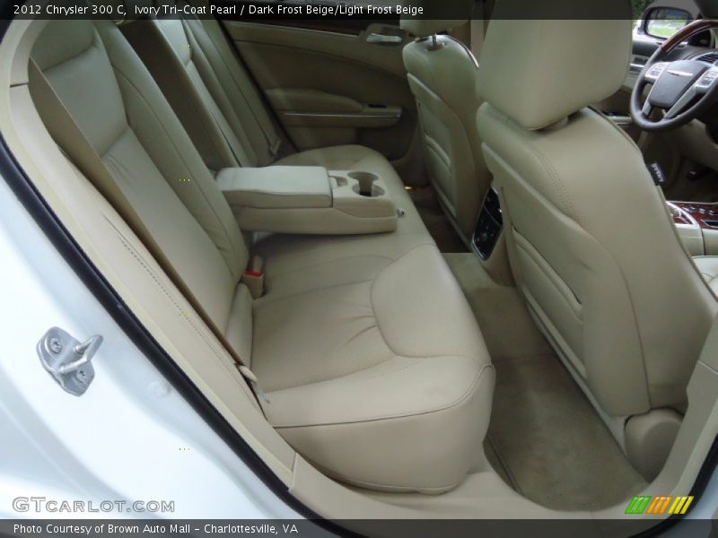 Ivory Tri-Coat Pearl / Dark Frost Beige/Light Frost Beige 2012 Chrysler 300 C