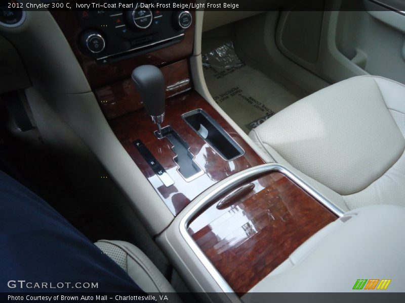 Ivory Tri-Coat Pearl / Dark Frost Beige/Light Frost Beige 2012 Chrysler 300 C