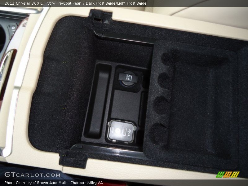 Ivory Tri-Coat Pearl / Dark Frost Beige/Light Frost Beige 2012 Chrysler 300 C