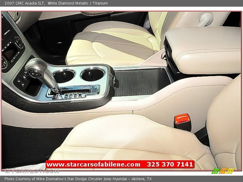 White Diamond Metallic / Titanium 2007 GMC Acadia SLT