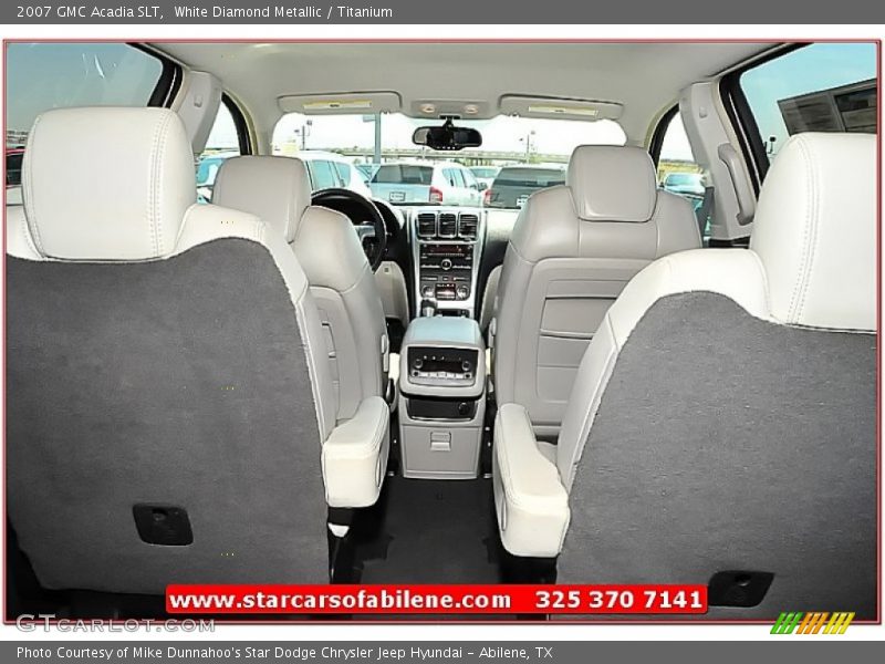 White Diamond Metallic / Titanium 2007 GMC Acadia SLT