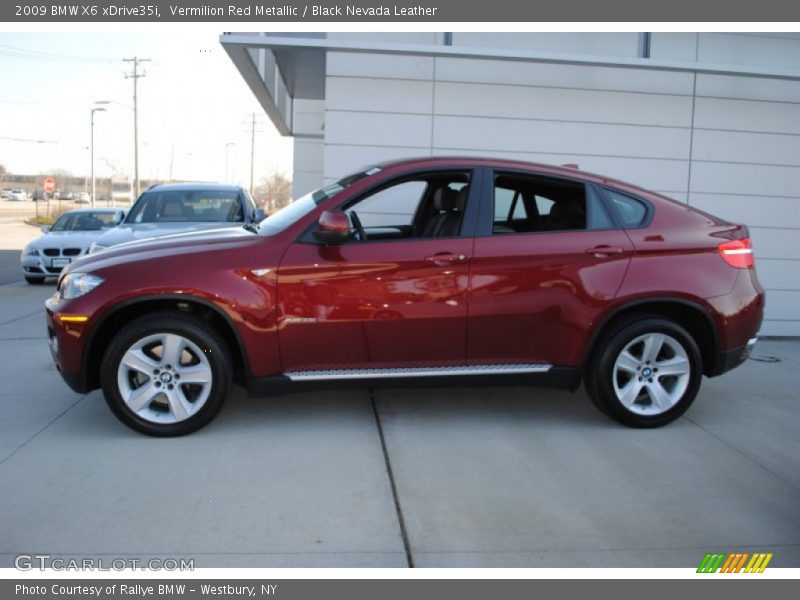  2009 X6 xDrive35i Vermilion Red Metallic