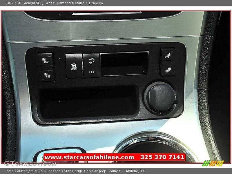 White Diamond Metallic / Titanium 2007 GMC Acadia SLT