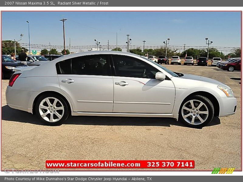 Radiant Silver Metallic / Frost 2007 Nissan Maxima 3.5 SL