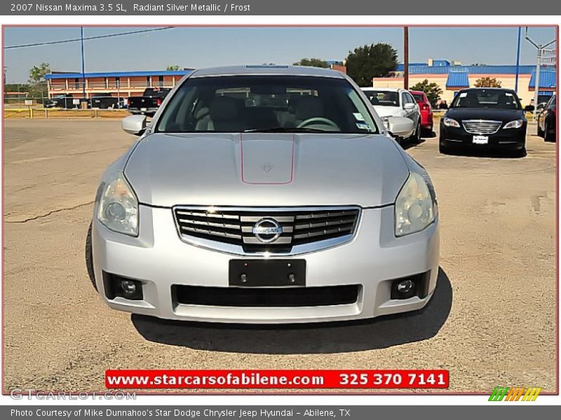 Radiant Silver Metallic / Frost 2007 Nissan Maxima 3.5 SL