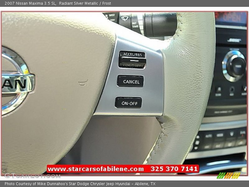 Radiant Silver Metallic / Frost 2007 Nissan Maxima 3.5 SL