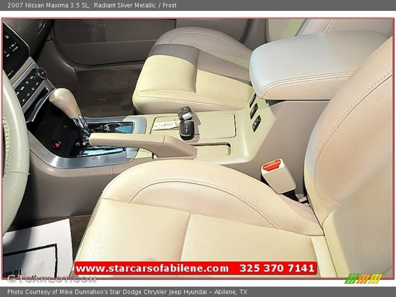 Radiant Silver Metallic / Frost 2007 Nissan Maxima 3.5 SL
