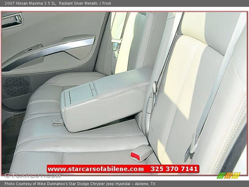 Radiant Silver Metallic / Frost 2007 Nissan Maxima 3.5 SL