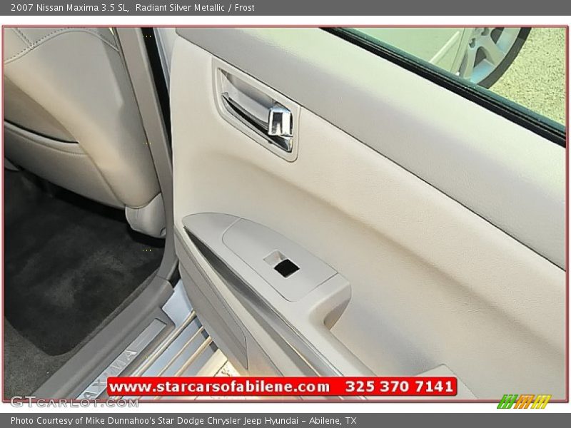 Radiant Silver Metallic / Frost 2007 Nissan Maxima 3.5 SL