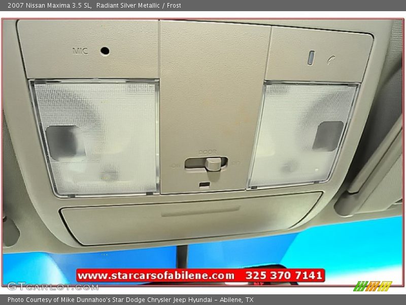 Radiant Silver Metallic / Frost 2007 Nissan Maxima 3.5 SL